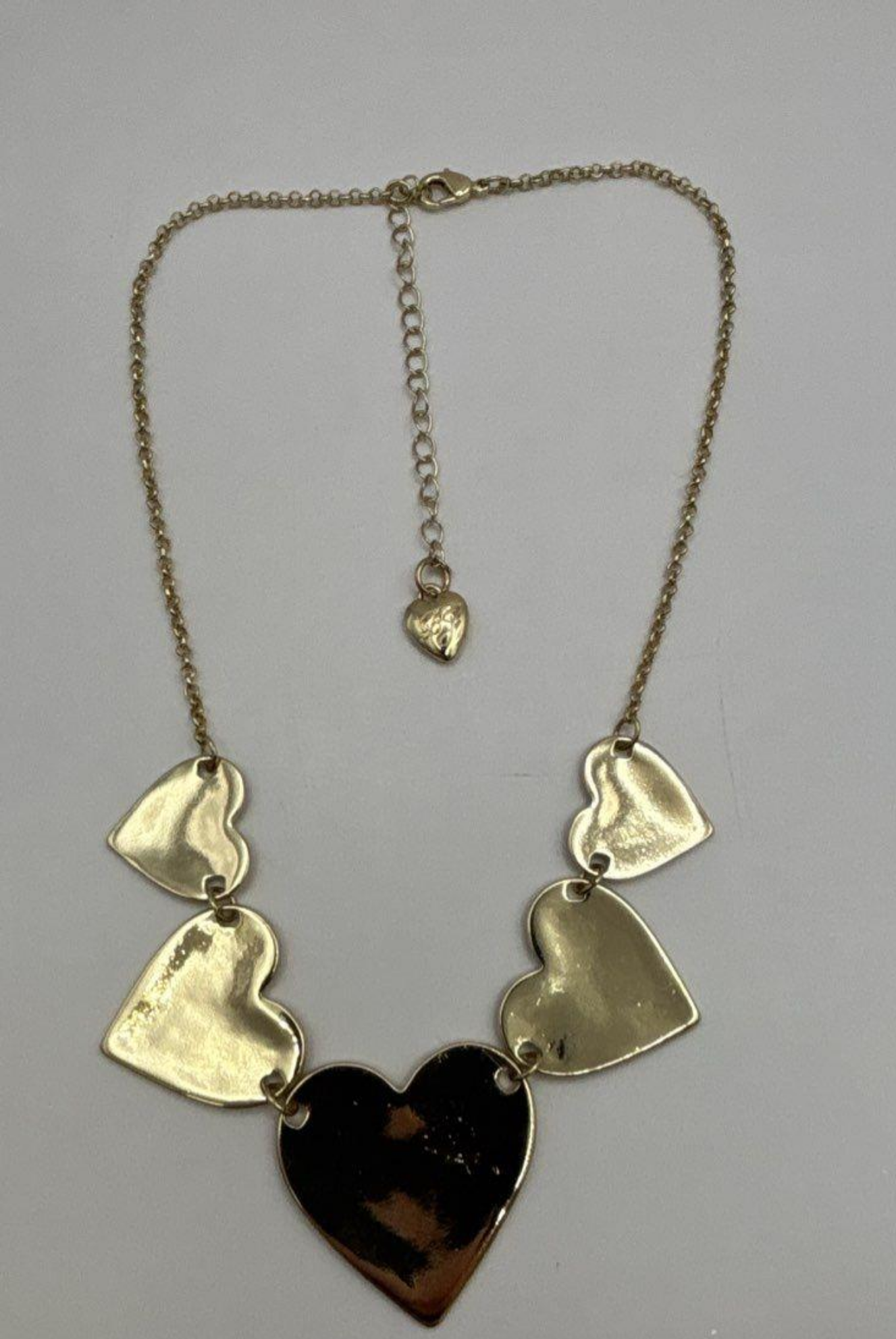 Back of heart necklace