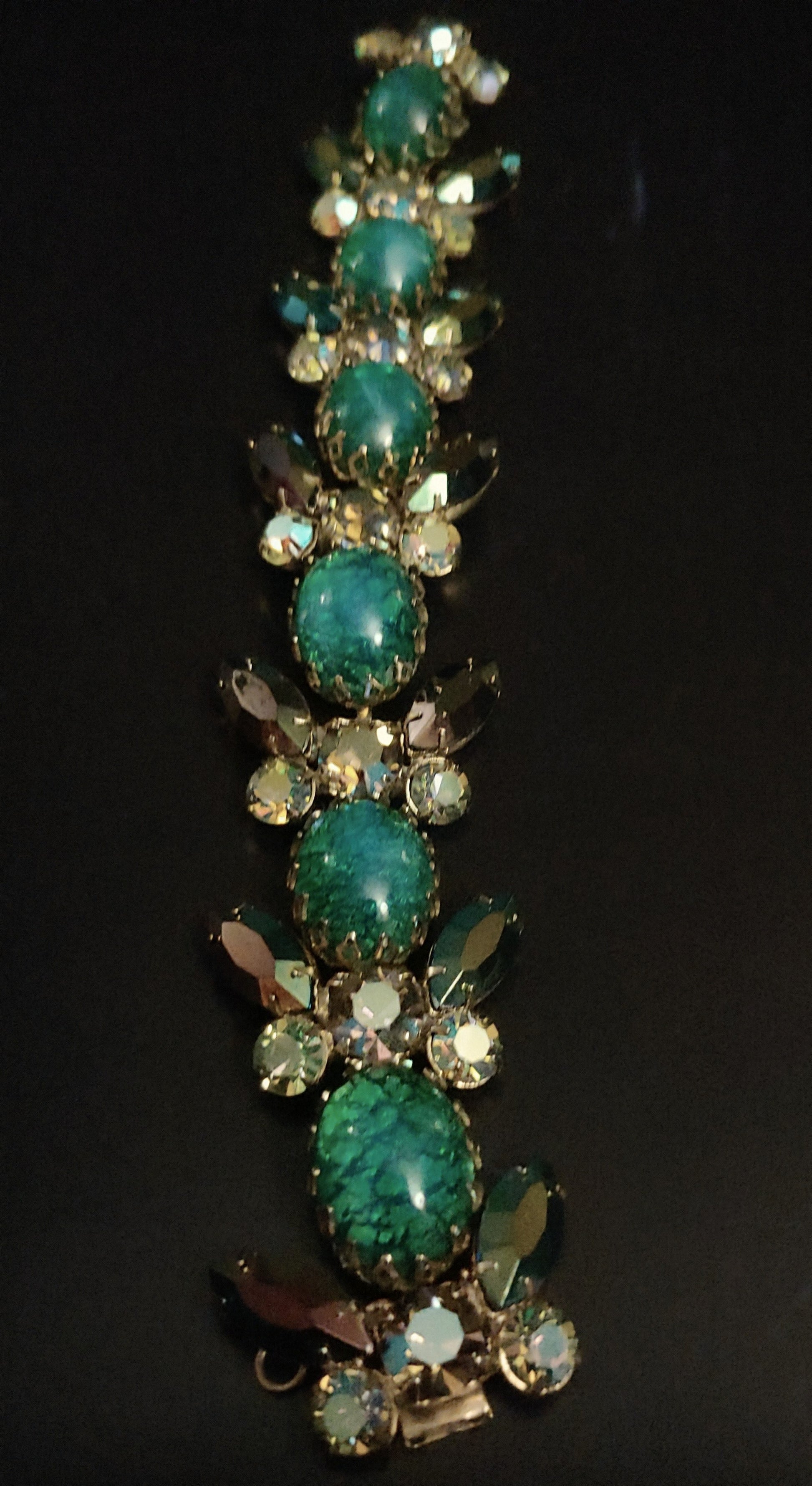 Blue/green bracelet
